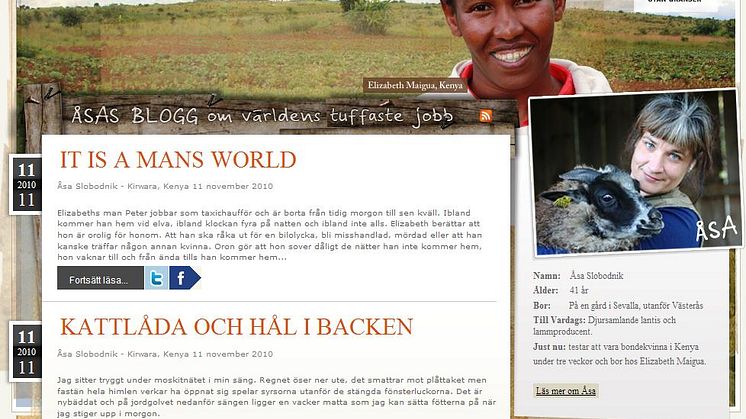 Blogg: Världens tuffaste jobb