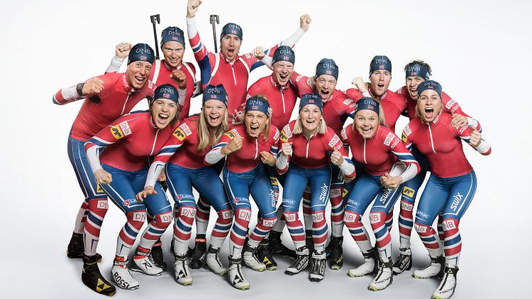 Disse går mixed stafett i Östersund