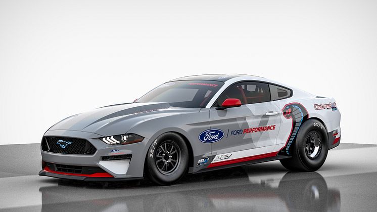 Ford lanserer elektriske Mustang Cobra Jet med 1400 HK