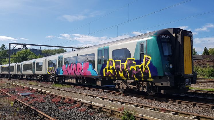 London Northwestern Railway issues vandalism warning after graffiti takes trains out of action