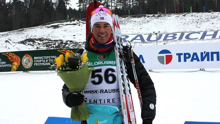 ​4. plass til Andreas Kjeverud Eggen i Junior-VM