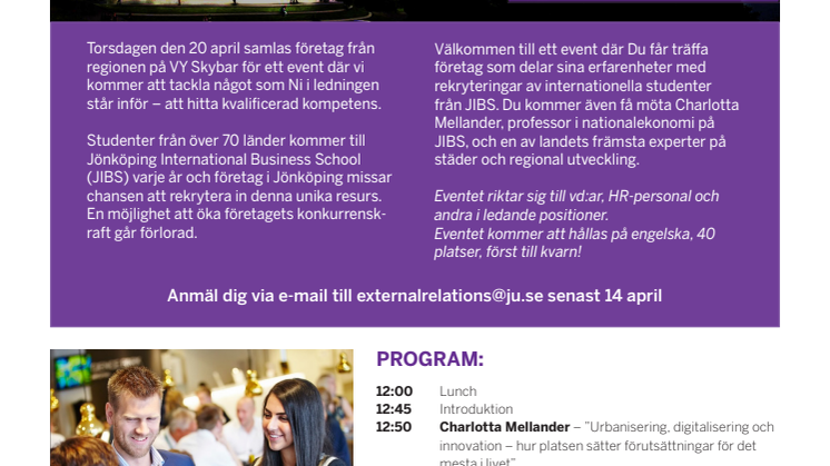 Inbjudan 20 april 2017
