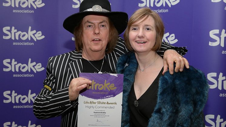 ​Stoke-on-Trent stroke survivor receives regional recognition