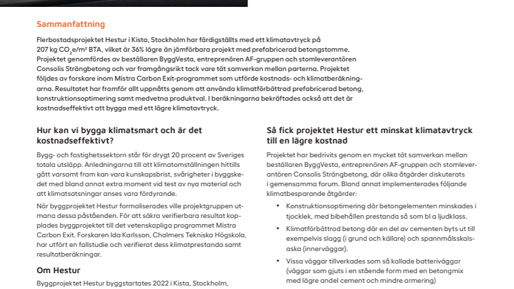 Hestur klimatprojekt faktablad.pdf