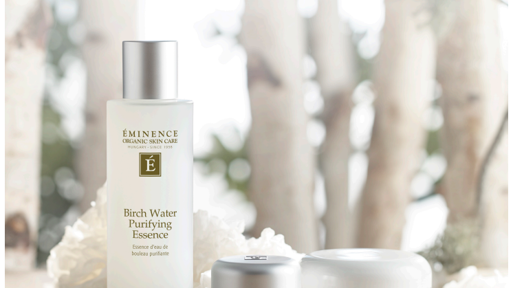Éminence Organics Pure Forest Collection 2019 A4 Skylt