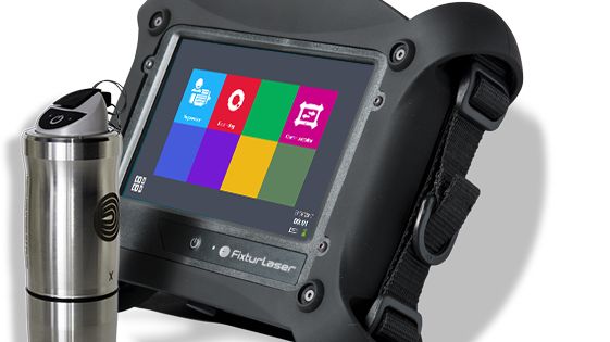 The Fixturlaser SMC-EX is a Smart Machinery Checker designed for use in explosive atmosphere ATEX Zone 2 
