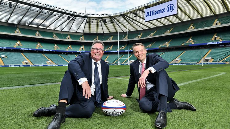 Left to right Colm Holmes, CEO of Allianz UK, and Serge Raffard, MD of Allianz Personal..jpg