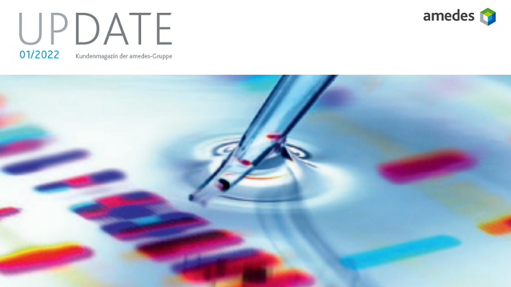 amedes Update Kundenmagazin - erstmals auch als ePaper