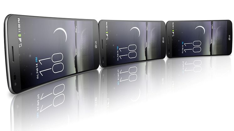 LG G FLEX TIL NORGE – VERDENS FØRSTE BUEDE SMARTTELEFON MED SELVREPARERENDE BAKDEKSEL