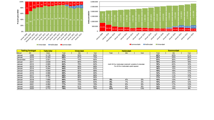 Dæktælling januar 2023 - Statistik.pdf