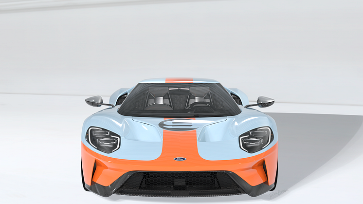 Ny Ford GT Gulf Oil lakering