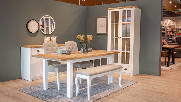 JYSK áruház, store concept 3.0