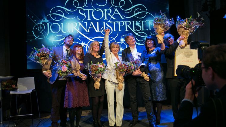 Vinnarna av Stora Journalistpriset 2014