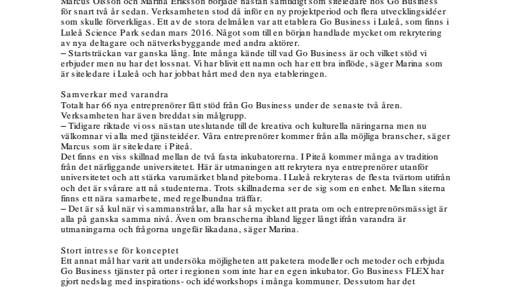 ”Det finns en stolthet över det vi gjort”