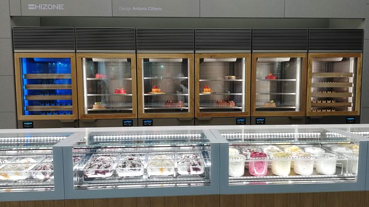 ISA's smart gelato display cabinets will be showcased at Sigep expo in Rimini, Italy