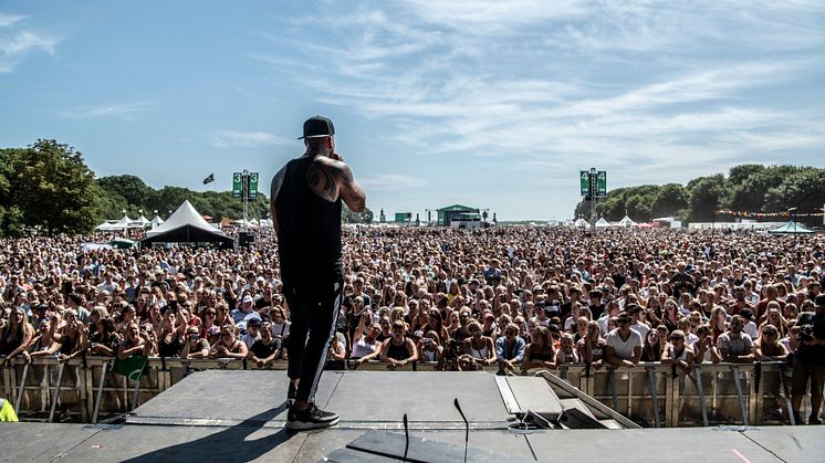 Grøn 2018 i Valbyparken. Koncert: Cisilia & Joey Moe