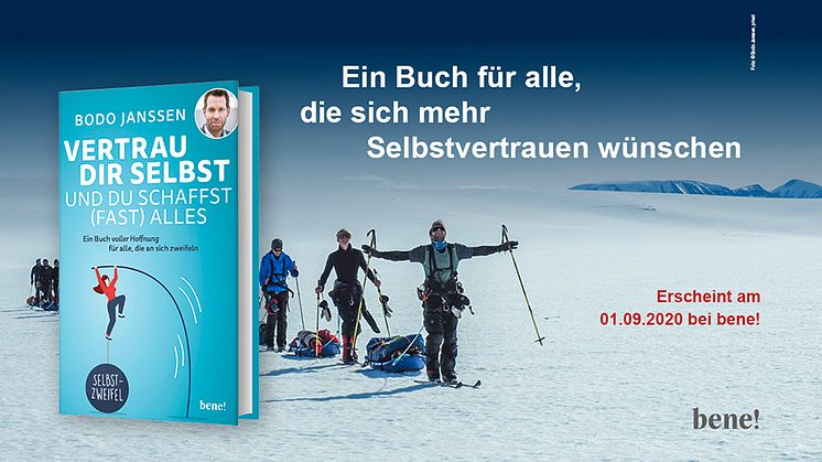 Für alle, die sich selbst zu wenig zutrauen - das neue Buch von Bodo Janssen