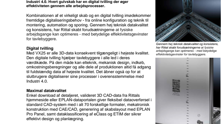 Nyt gulvskab skaber arbejdsprocesser for Industri 4.0