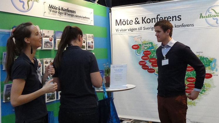 Stor uppslutning från halländska konferensföretag på Konfex & Events