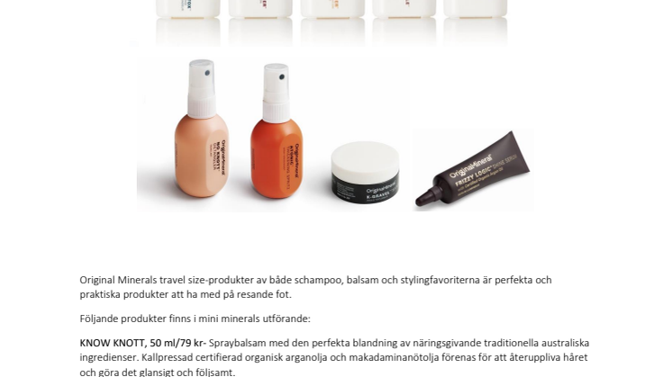Original Mineral- Travel Size