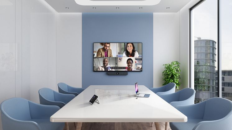Yealink MeetingBar er enkel å installere og bruke, slik at du kan komme i gang med dine virtuelle møter så raskt som mulig. 