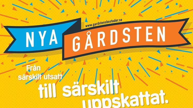 Vi firar i Gårdstens Centrum 4-5/3 kl. 12-18 - Välkomna.
