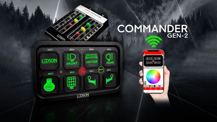 Nya Ledson Commander Gen2 erbjuder en minnesfunktion