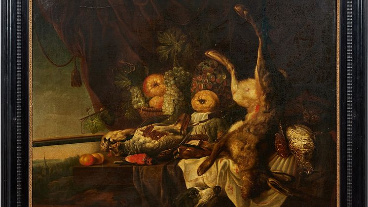 ”Stilleben med frukt och vilt” av Pieter Boel