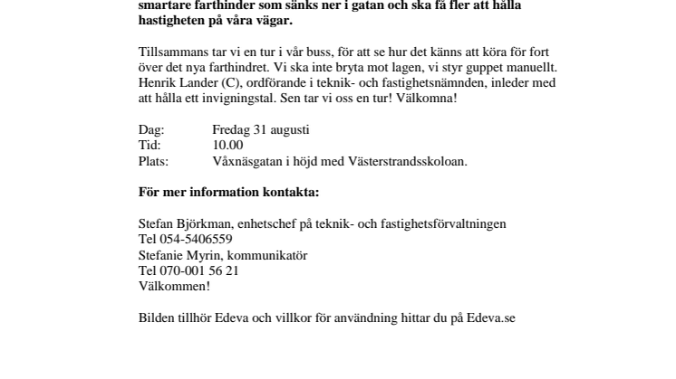 Pressinbjudan: Välkommen på en skumpig invigning!