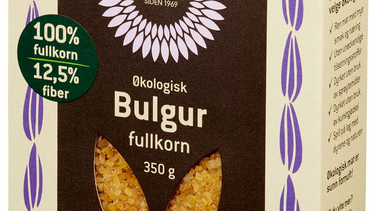 Helios bulgur fullkorn økologisk 350 g