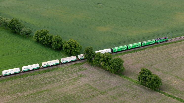 ​Scanlogs och Green Cargos samarbete minskar koldioxidutsläpp för Findus genom direkt tågförbindelse mellan Sverige och Italien