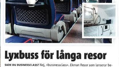 Vagabond teståker 1st Bussness Class