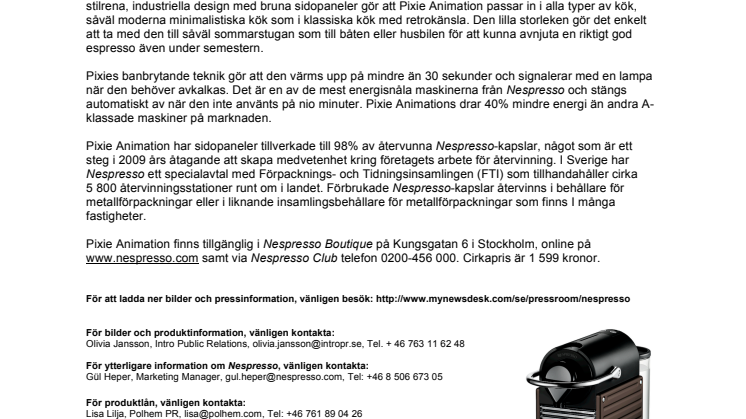 EN STILREN MASKIN FÖR STORA SOM SMÅ UTRYMMEN