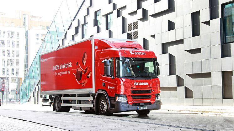 Scania har vunnet sin fjerde rammeavtale med Posten Bring. Med det sjak Scania levere biler i 23 av 27 kategoierer til Posten Bring.