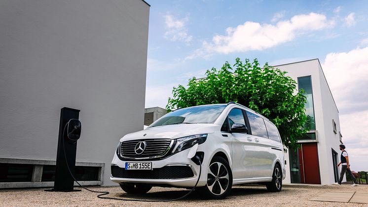 Mercedes-Benz EQV – Världens första helt eldrivna MPV/minivan i premiumsegmentet