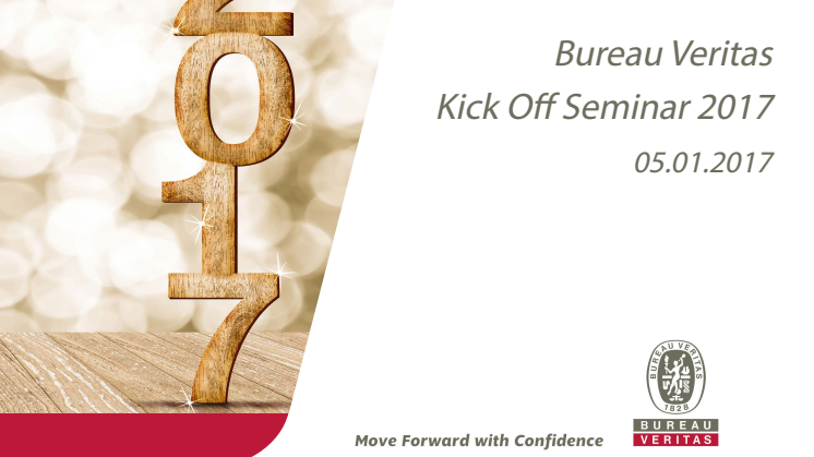 Bureau Veritas Kick Off Seminar 2017