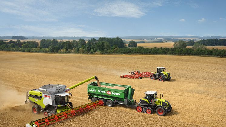 Maskindivisjonen i Danish Agro-konsernet solgte i 2021 i alt 2 178 traktorer, 961 skurtreskere og 257 entreprenør- og skogsmaskiner.