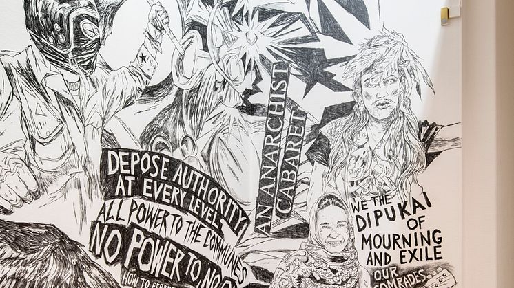 Asbjørn Skou, detalj 