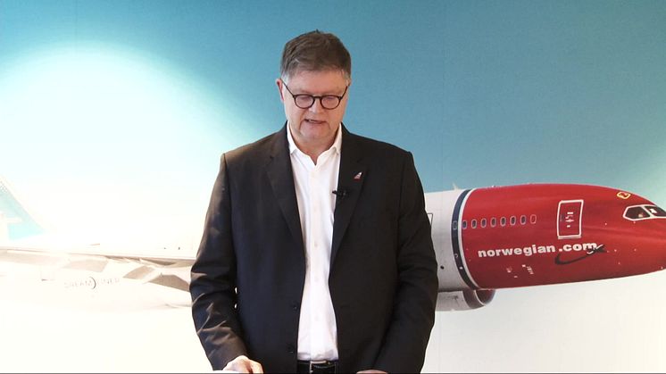 Presseorientering om Norwegians nye forretningsplan