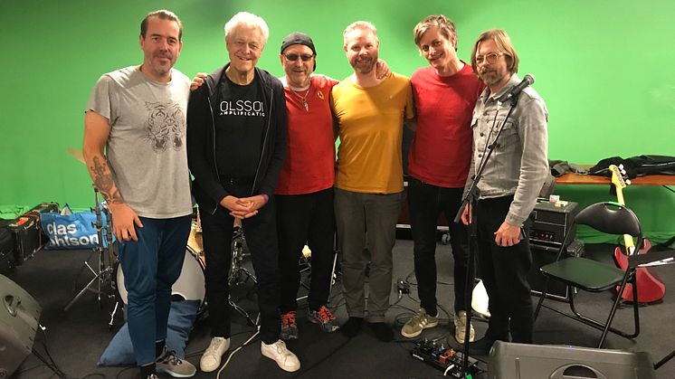  Fr v Ola Gustafsson, Georg Wadenius, Pugh Rogefeldt, Andreas Dahlbäck, Martin Hederos och Jerker Odelholm.