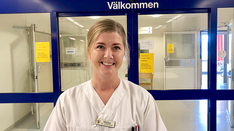 Malin Hellman är utnämnd till årets ortopedsjuksköterska 2019. 