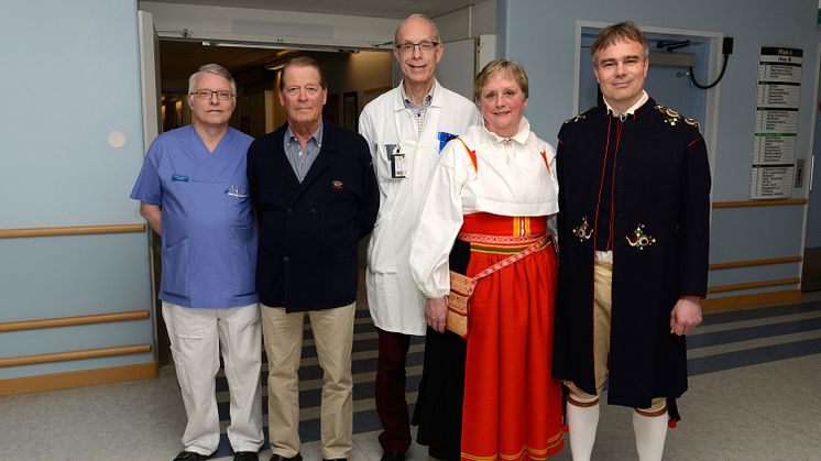Röntgenkliniken i Mora nu officiellt döpt till Seldingerkliniken 