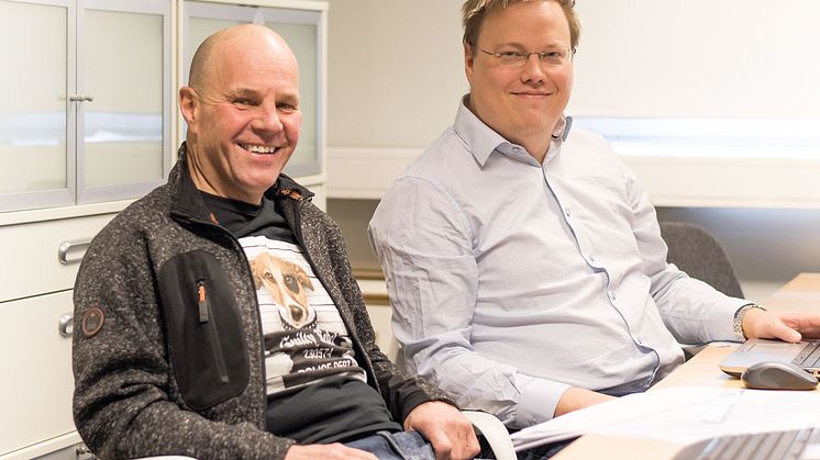 Peter Bieberbach och Dennis Lindström.