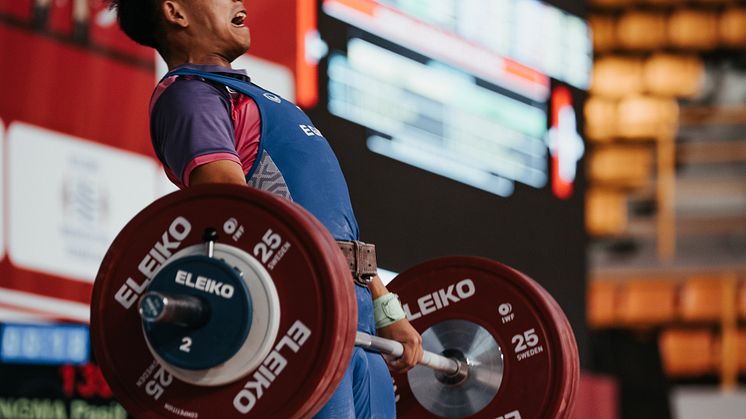 2022 IWF Junior World Championships Weightlifting – Heraklion, Greece_Day 2_Pasit Saengma - Thailand