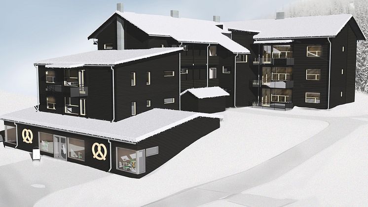 SkiStar Vacation Clubs nya boende: Åre Village Foto: SkiStar