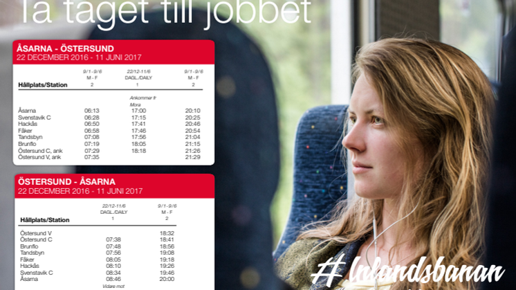 Tidtabell Åsarna-Östersund