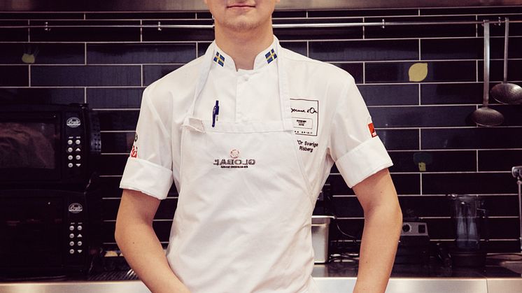 Hampus Risberg commis till Alexander Sjögren, Sveriges kandidat i Bocuse d´Or  