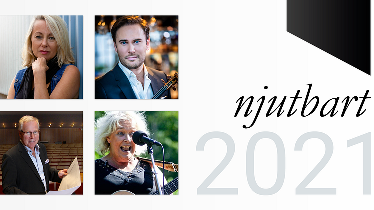 Louise Hoffsten- en av flera artister på Njutbart 2021
