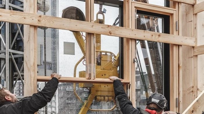 Upcycle Studios, brugte vinduer får ny udsigt i Ørestad Syd 