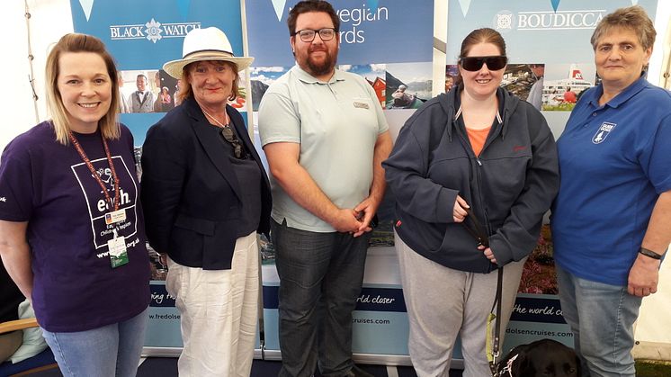 Fred. Olsen companies pledge support to East Anglia’s Children’s Hospices, Guide Dogs and Papworth Trust as new staff charities for 2019/20 